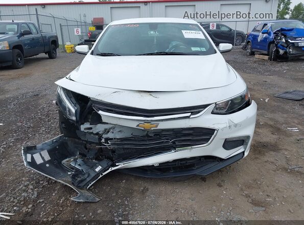 1G1ZD5ST2JF139957 2018 CHEVROLET MALIBU White წინა პანელის ხედი