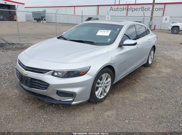 1G1ZD5ST2JF142079 2018 CHEVROLET MALIBU Silver Передня ліва чверть