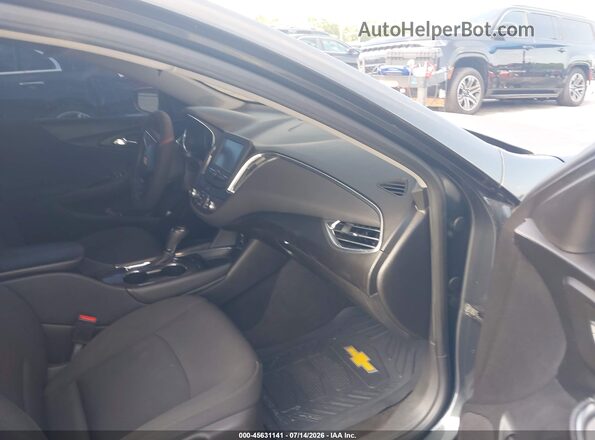 1G1ZD5ST2JF148917 2018 CHEVROLET MALIBU Gray წინა სალონის ხედი