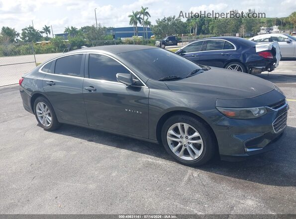 1G1ZD5ST2JF148917 2018 CHEVROLET MALIBU Gray 