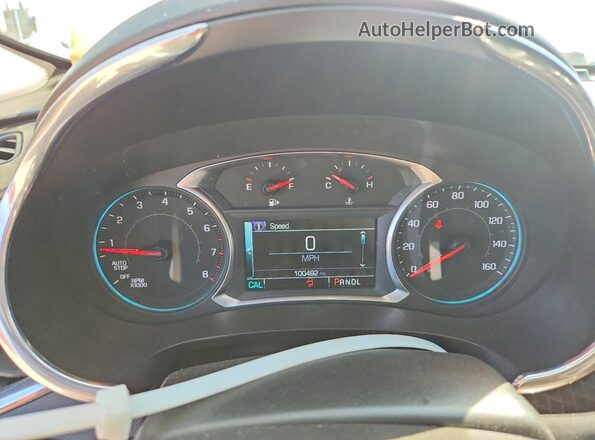1G1ZD5ST2JF158802 2018 CHEVROLET MALIBU Gray Widok zestawu wskaźników