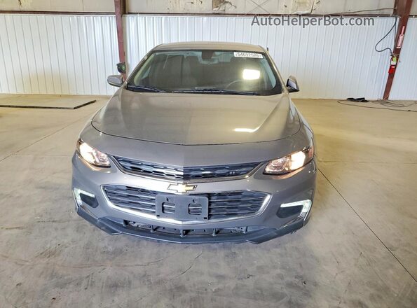 1G1ZD5ST2JF163661 2018 CHEVROLET MALIBU Серый Вид спереди