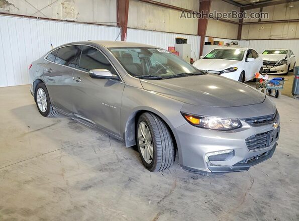1G1ZD5ST2JF163661 2018 CHEVROLET MALIBU Серый Передняя правая четверть