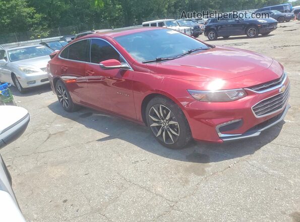 1G1ZD5ST2JF186356 2018 CHEVROLET MALIBU Red Przód prawy