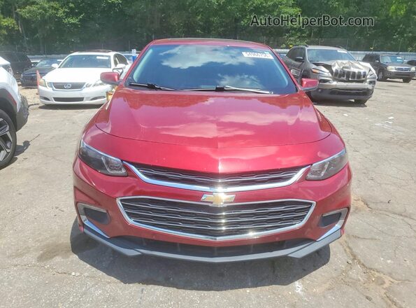 1G1ZD5ST2JF186356 2018 CHEVROLET MALIBU Red Widok z przodu