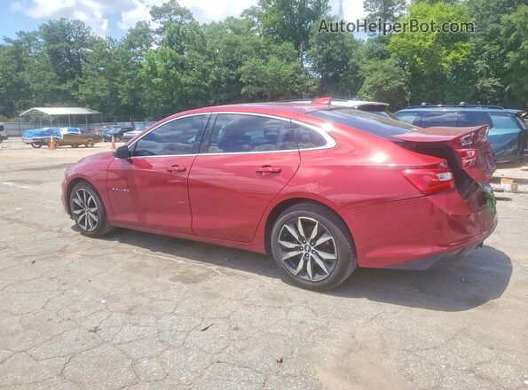 1G1ZD5ST2JF186356 2018 CHEVROLET MALIBU Red Tył lewy