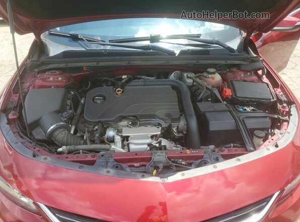 1G1ZD5ST2JF186356 2018 CHEVROLET MALIBU Red Widok wnętrza z tyłu