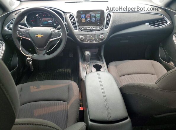 1G1ZD5ST2JF187698 2018 CHEVROLET MALIBU Gray Առջևի վահանակի տեսք