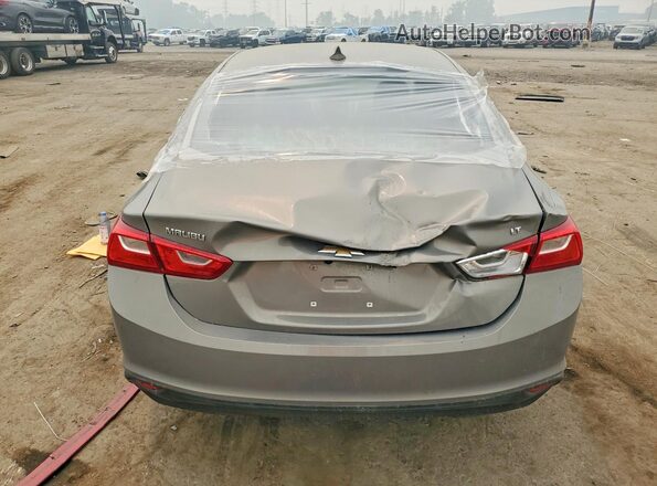 1G1ZD5ST2JF187698 2018 CHEVROLET MALIBU Gray Հետևի տեսք