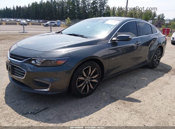 1G1ZD5ST2JF200644 2018 CHEVROLET MALIBU Gray Przód lewy