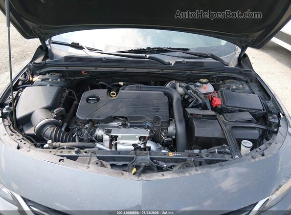 1G1ZD5ST2JF200644 2018 CHEVROLET MALIBU Gray Widok z tyłu