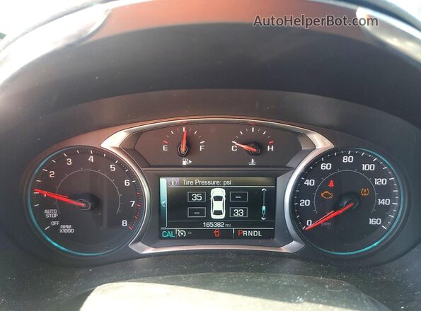 1G1ZD5ST2JF207402 2018 CHEVROLET MALIBU Black Vista del cuadro de instrumentos