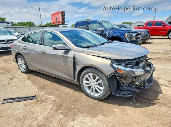 1G1ZD5ST2JF217623 2018 CHEVROLET MALIBU Gray წინა მარჯვენა