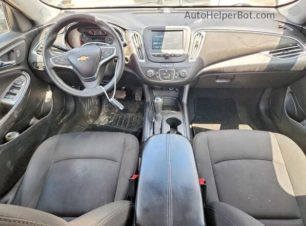 1G1ZD5ST2JF217623 2018 CHEVROLET MALIBU Gray წინა პანელის ხედი