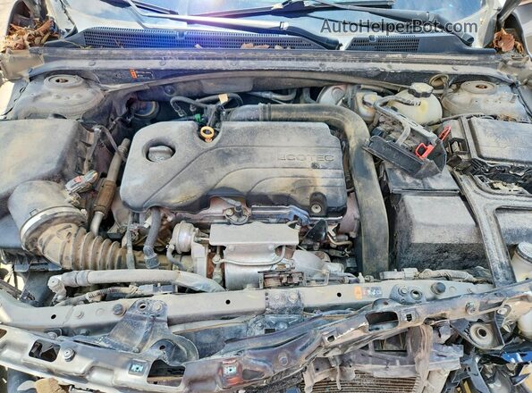 1G1ZD5ST2JF217623 2018 CHEVROLET MALIBU Gray უკანა სალონის ხედი