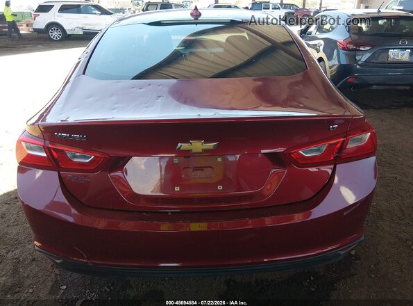 1G1ZD5ST2JF218559 2018 CHEVROLET MALIBU Red 