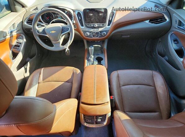 1G1ZD5ST2JF219338 2018 CHEVROLET MALIBU White წინა პანელის ხედი