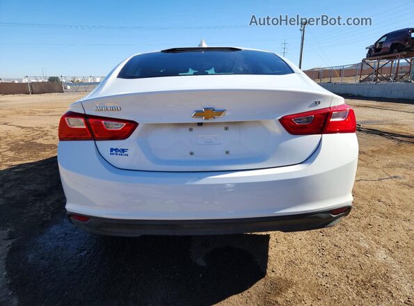 1G1ZD5ST2JF219338 2018 CHEVROLET MALIBU White უკანა ხედი