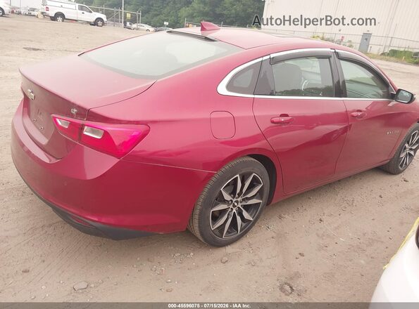 1G1ZD5ST2JF234194 2018 CHEVROLET MALIBU Red Rear right