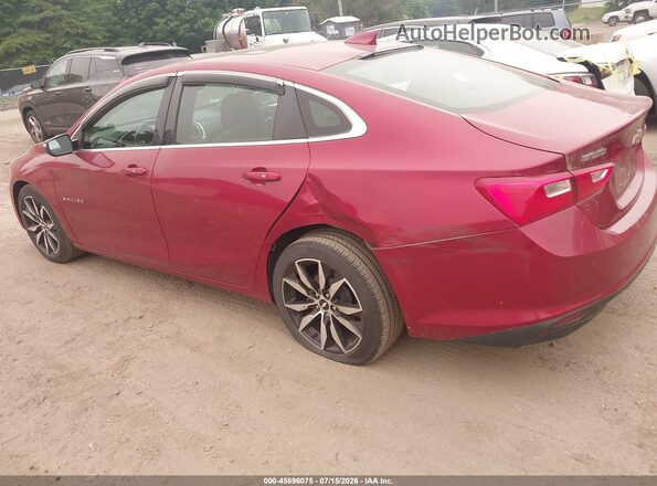 1G1ZD5ST2JF234194 2018 CHEVROLET MALIBU Red Rear left