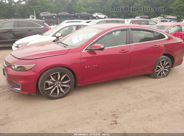 1G1ZD5ST2JF234194 2018 CHEVROLET MALIBU Red Front left
