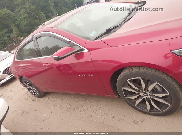 1G1ZD5ST2JF234194 2018 CHEVROLET MALIBU Red Rear interior view