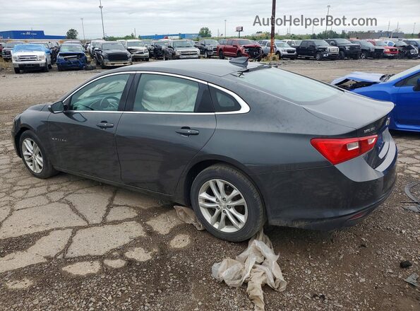 1G1ZD5ST2JF257880 2018 CHEVROLET MALIBU Gray Trasero izquierdo