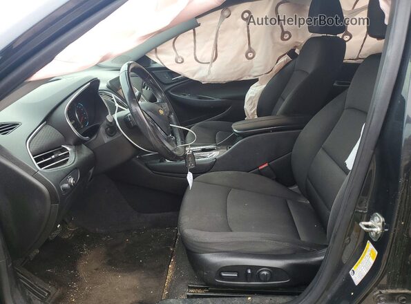 1G1ZD5ST2JF257880 2018 CHEVROLET MALIBU Gray Vista interior delantera