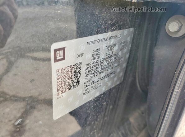1G1ZD5ST2JF257880 2018 CHEVROLET MALIBU Gray Vista del compartimento del motor