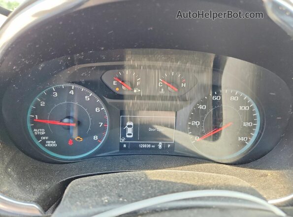 1G1ZD5ST2KF159305 2019 CHEVROLET MALIBU Black Instrument cluster view