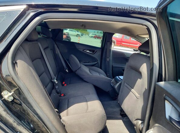 1G1ZD5ST2KF159305 2019 CHEVROLET MALIBU Black Rear seats view