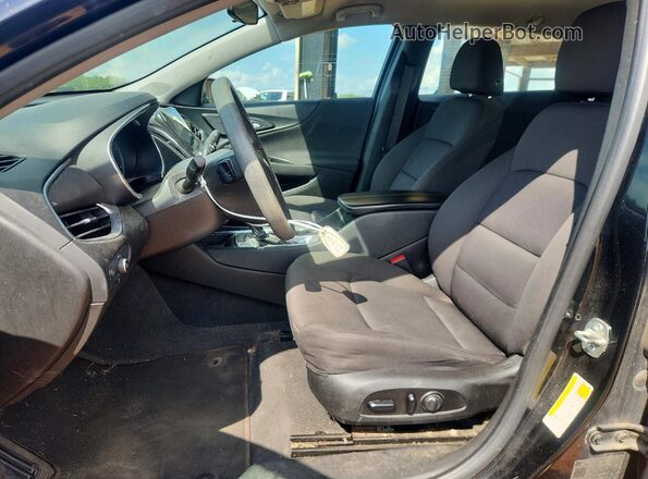 1G1ZD5ST2KF159692 2019 CHEVROLET MALIBU Black წინა სალონის ხედი