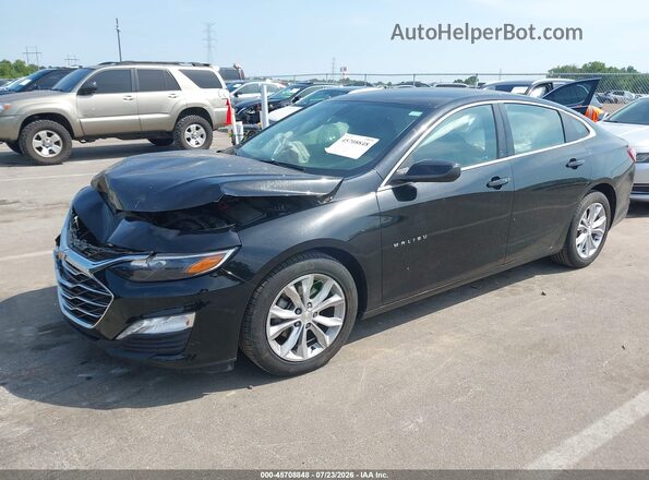 1G1ZD5ST2KF186536 2019 CHEVROLET MALIBU Черный Передняя левая четверть