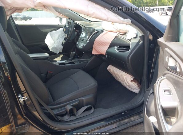 1G1ZD5ST2KF186536 2019 CHEVROLET MALIBU Черный Вид салона спереди