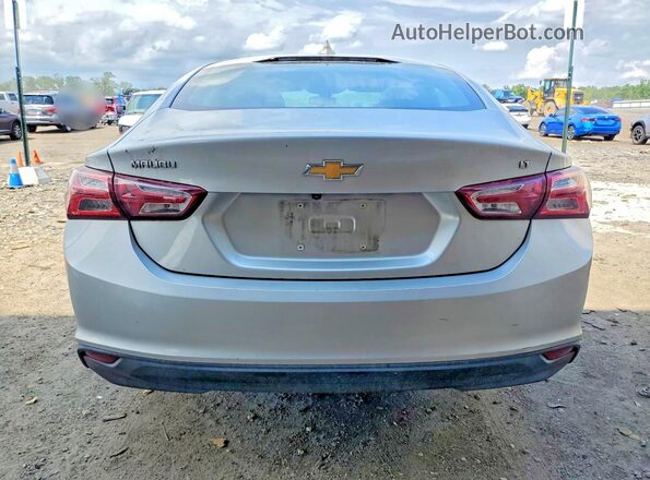 1G1ZD5ST2LF042843 2020 CHEVROLET MALIBU Silver Rear view