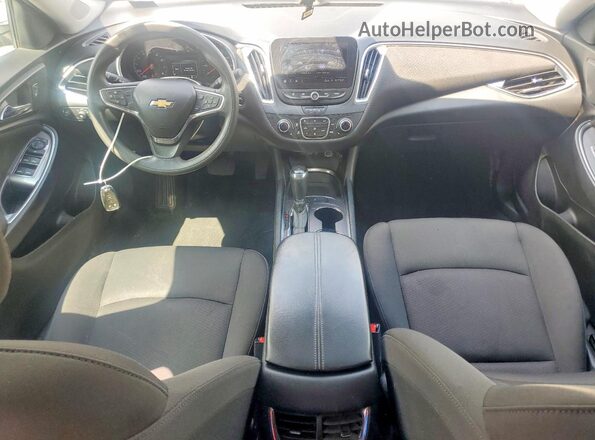 1G1ZD5ST2LF042843 2020 CHEVROLET MALIBU Silver Dashboard view