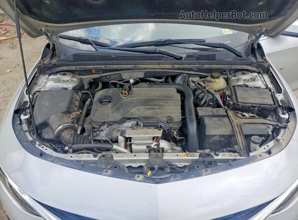 1G1ZD5ST2LF042843 2020 CHEVROLET MALIBU Silver Rear interior view