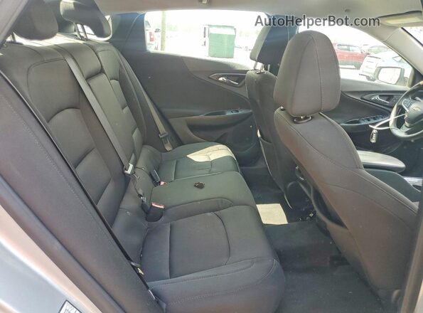 1G1ZD5ST2LF042843 2020 CHEVROLET MALIBU Silver Rear seats view