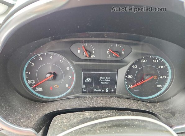 1G1ZD5ST2LF042843 2020 CHEVROLET MALIBU Silver Instrument cluster view