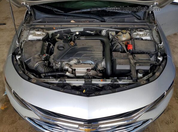 1G1ZD5ST2LF065832 2020 CHEVROLET MALIBU Silver Vista interior trasera