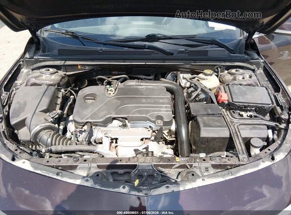 1G1ZD5ST2MF004563 2021 CHEVROLET MALIBU Бордовый Вид сзади