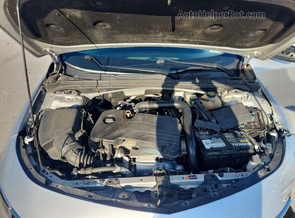 1G1ZD5ST2MF021203 2021 CHEVROLET MALIBU Silver Widok wnętrza z tyłu