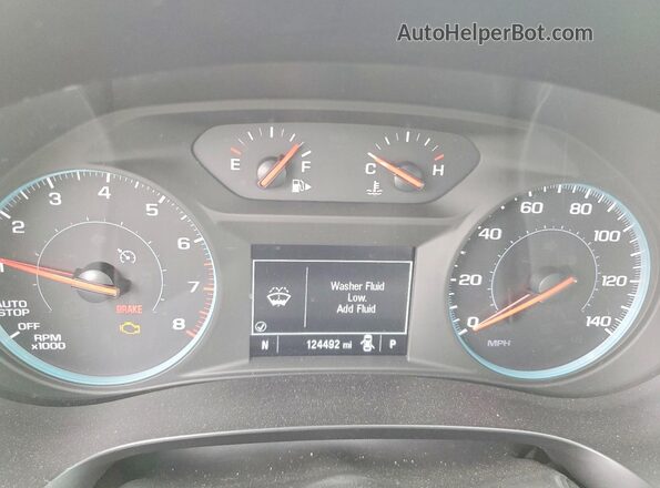 1G1ZD5ST2MF065217 2021 CHEVROLET MALIBU Charcoal Вид щитка приладів