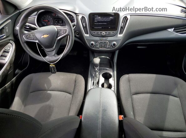 1G1ZD5ST2MF065217 2021 CHEVROLET MALIBU Charcoal Вид панелі приладів