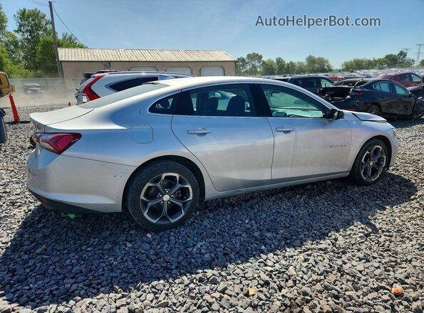 1G1ZD5ST2MF073401 2021 CHEVROLET MALIBU Серебряный Задняя правая четверть