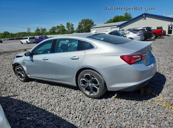 1G1ZD5ST2MF073401 2021 CHEVROLET MALIBU Серебряный Задняя левая четверть