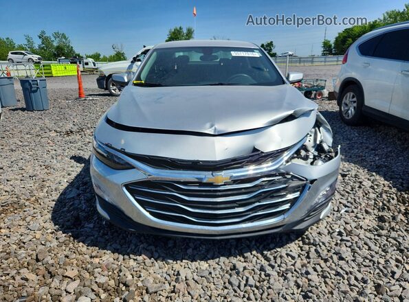 1G1ZD5ST2MF073401 2021 CHEVROLET MALIBU Серебряный Вид спереди