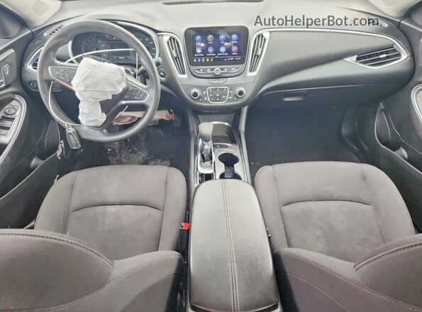 1G1ZD5ST2MF076234 2021 CHEVROLET MALIBU White Widok deski rozdzielczej