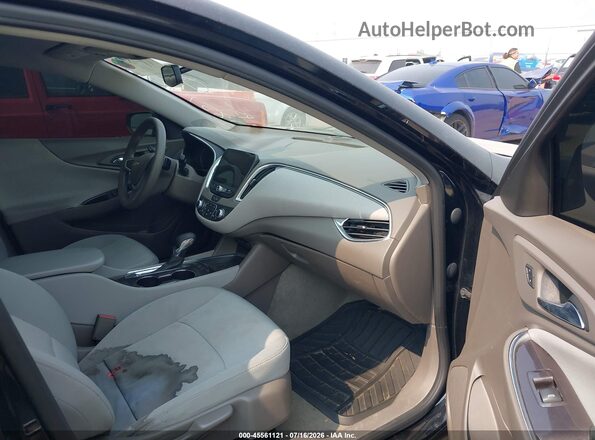 1G1ZD5ST2MF085144 2021 CHEVROLET MALIBU Black Front interior view