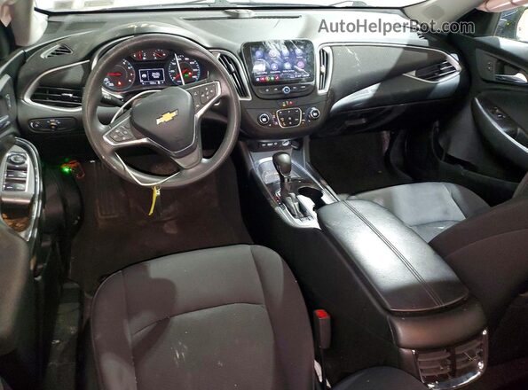 1G1ZD5ST2NF122971 2022 CHEVROLET MALIBU Blue Առջևի վահանակի տեսք